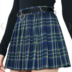 DOLLS KILL - DRESS CODE PLAID SKIRT